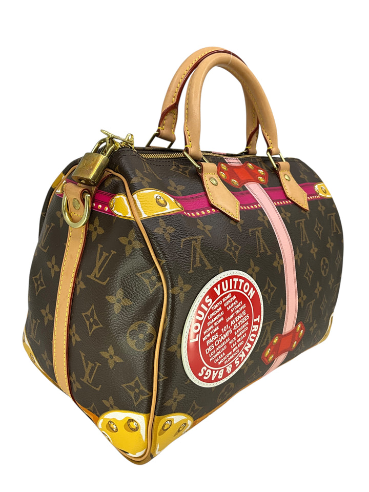 Louis Vuitton Monogram Summer Trunks Speedy 30 - Consigned Designs