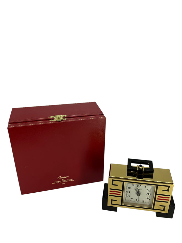 Cartier Art Deco Alarm Desk Clock - Consigned Designs
