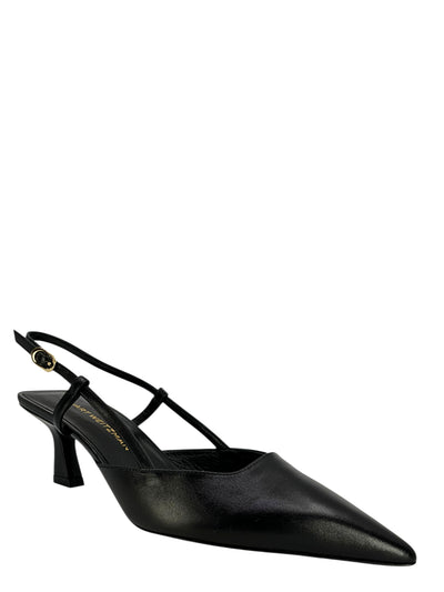 Stuart Weitzman Vinnie 50 Leather Slingback Size 10 NEW-Consigned Designs