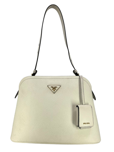 Prada Saffiano Cuir Medium Matinee Tote-Consigned Designs