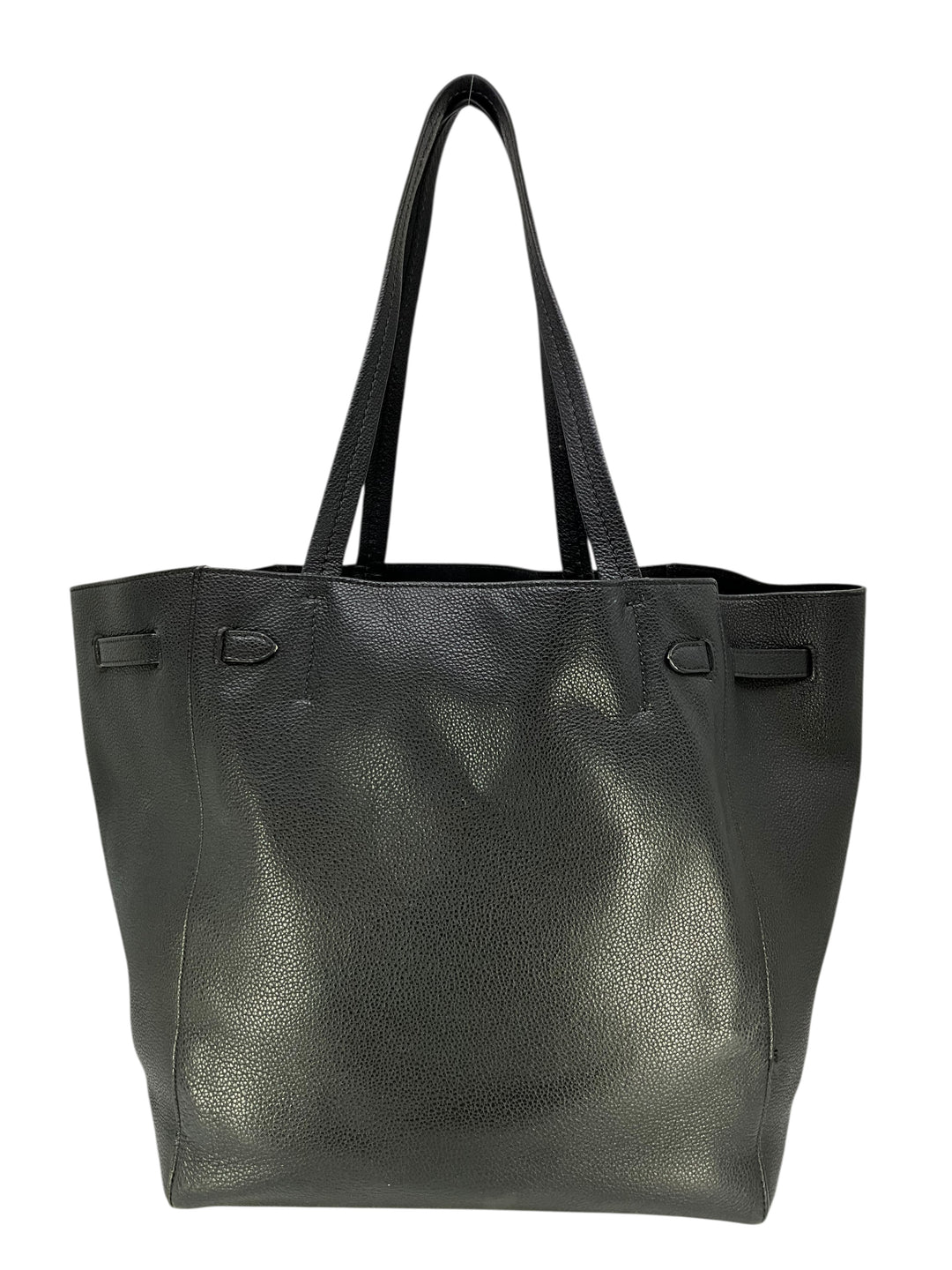 CELINE Phantom Tie Cabas Leather Tote - Consigned Designs