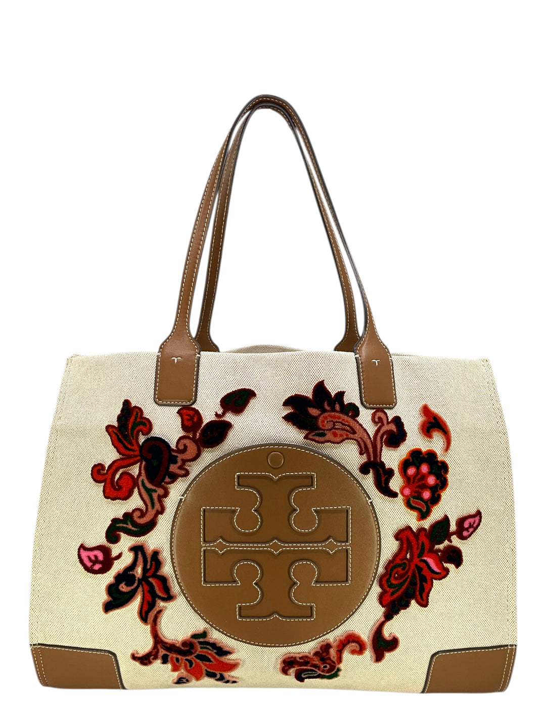 TORY BURCH Ella Fil Coupe Tote Bag - Consigned Designs