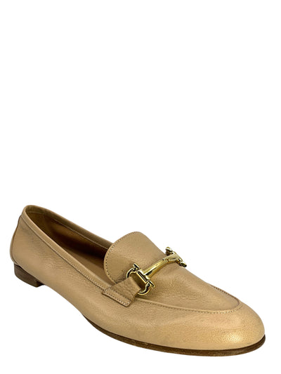 Salvatore Ferragamo Leather Horsebit Loafers Size 7.5-Consigned Designs