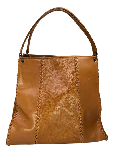 Bottega Veneta Vintage Intrecciato Trim Large Tote-Consigned Designs