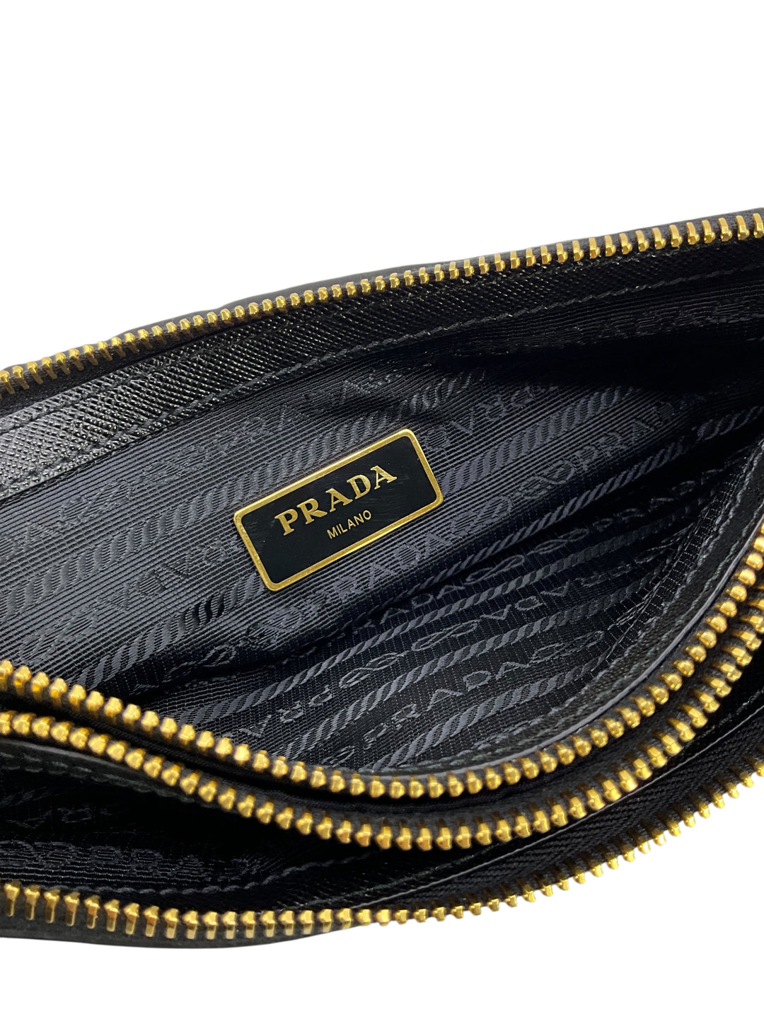 PRADA Tessuto Nylon Double Zip Crossbody Bag - Consigned Designs