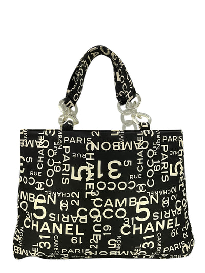 Chanel By Sea Line Logo Large Tote Bag-Consigned Designs