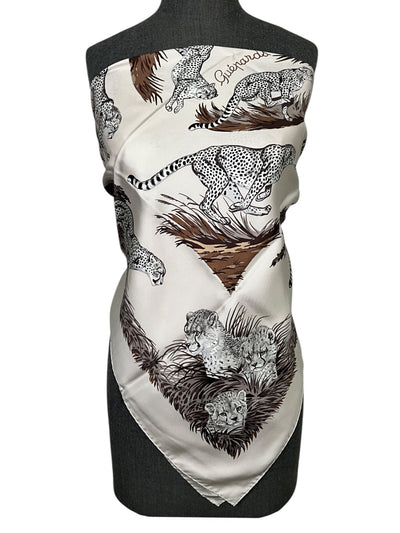 Hermes Guepards Silk Scarf 90-Consigned Designs