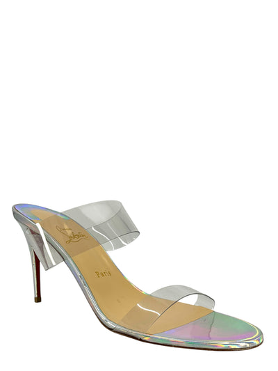 Christian Louboutin Just Nothing Slide Sandals Size 10-Consigned Designs