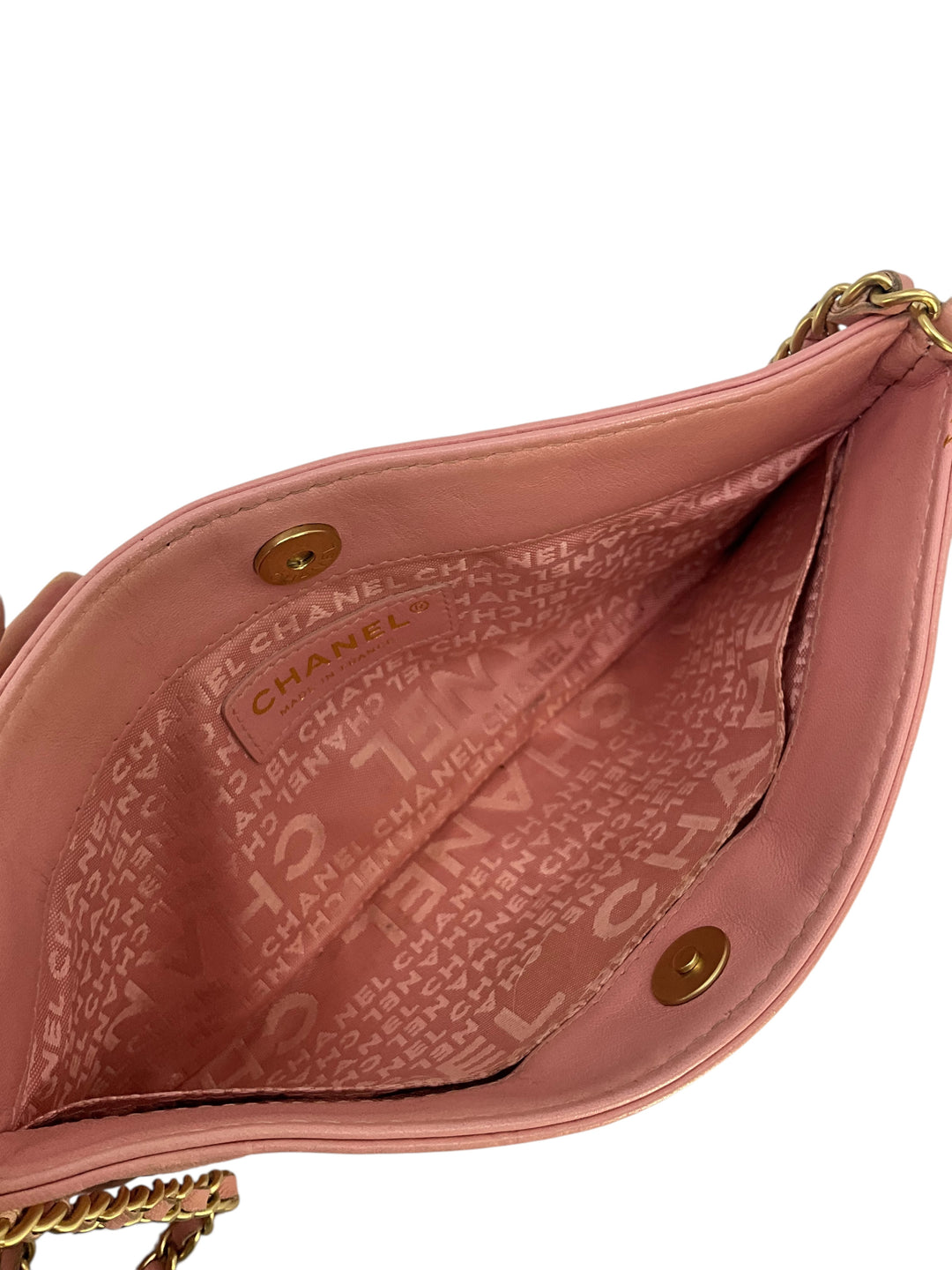 Chanel Lambskin Precious Symbols Pochette Shoulder Bag - Consigned