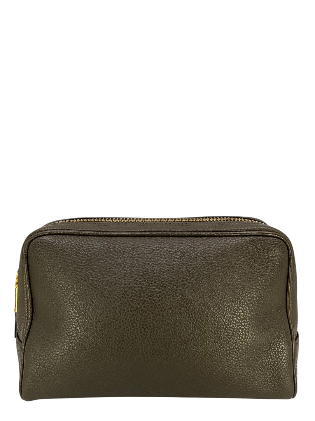 Tom Ford Leather Zip Toiletry Bag - Consigned Designs