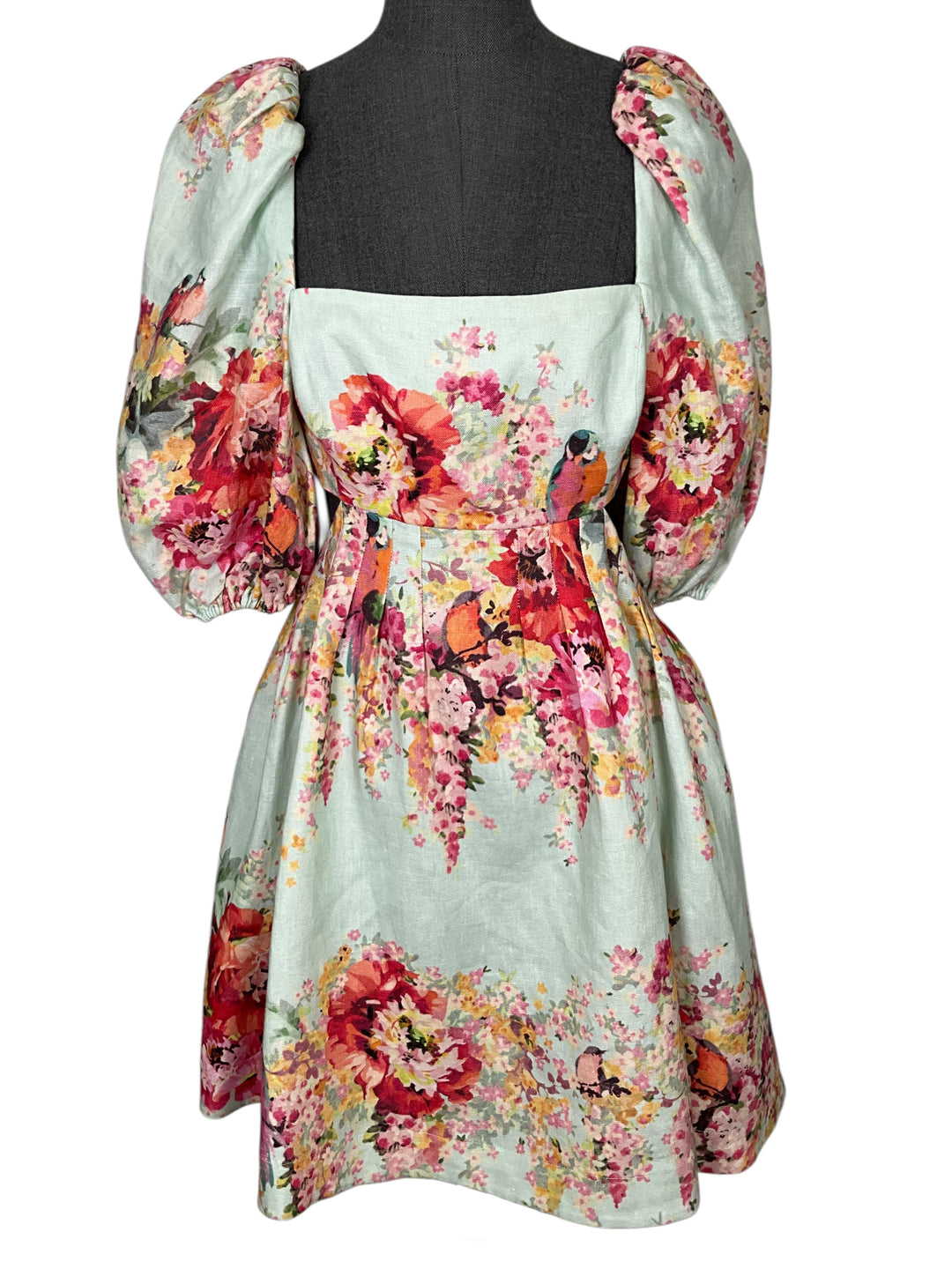 Zimmermann Mae Cut Out Mini Dress Size L - Consigned Designs Zimmermann Mae Cut Out Mini Dress Size L - Consigned Designs