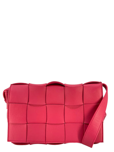Bottega Veneta Maxi Weave Leather Cassette Crossbody Bag-Consigned Designs