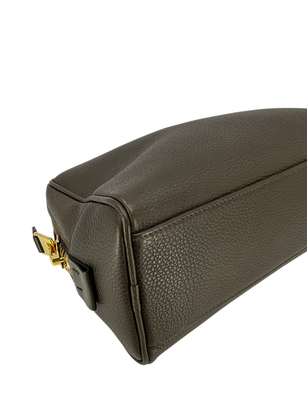 Tom Ford Leather Zip Toiletry Bag - Consigned Designs