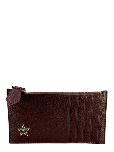 Givenchy Star Motif Leather Card Holder-Consigned Designs