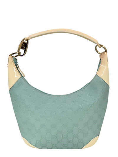 Gucci Vintage GG Canvas Shoulder Bag-Consigned Designs