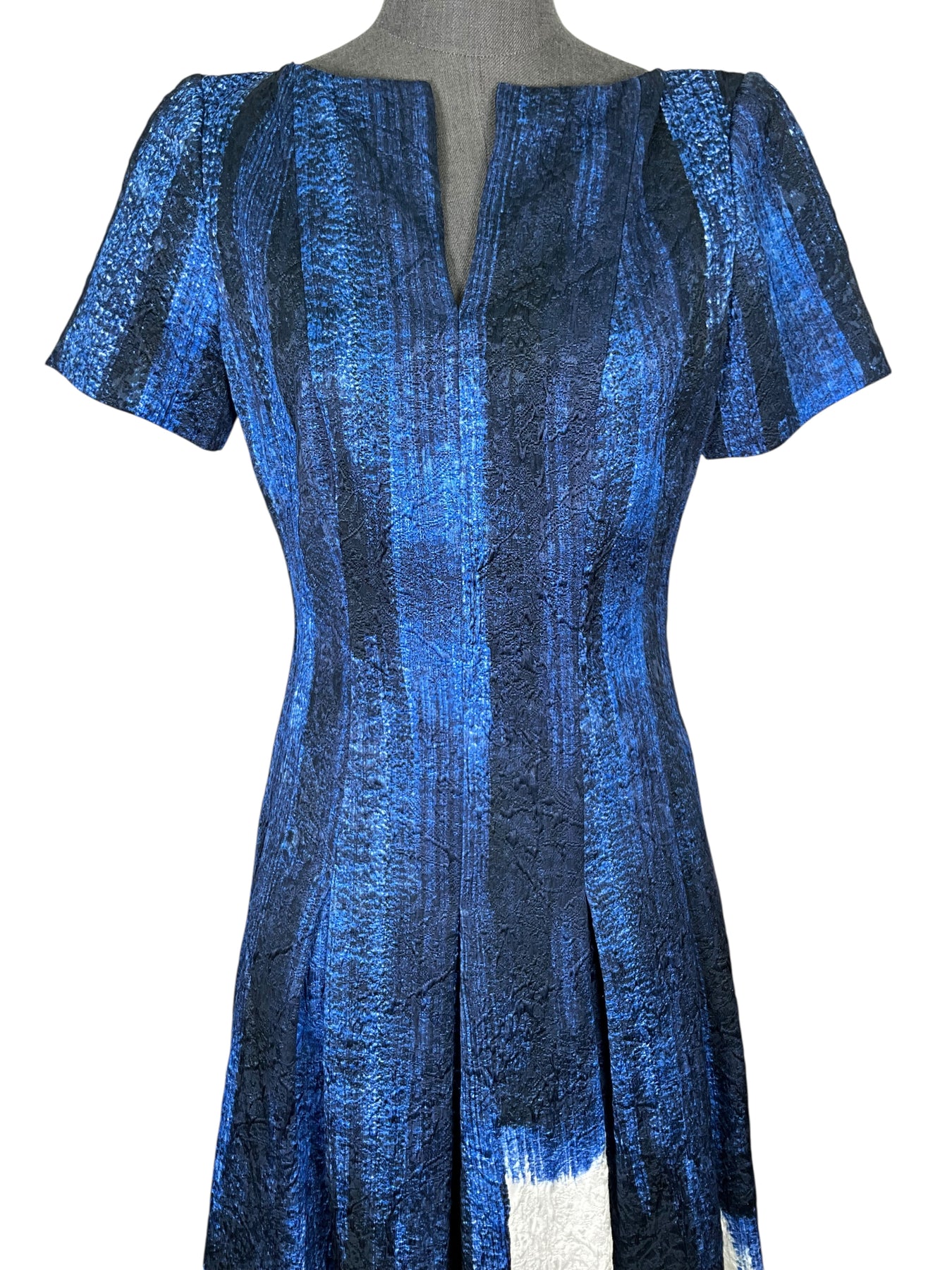 Oscar de la Renta Short Sleeve Cotton Dress Size M