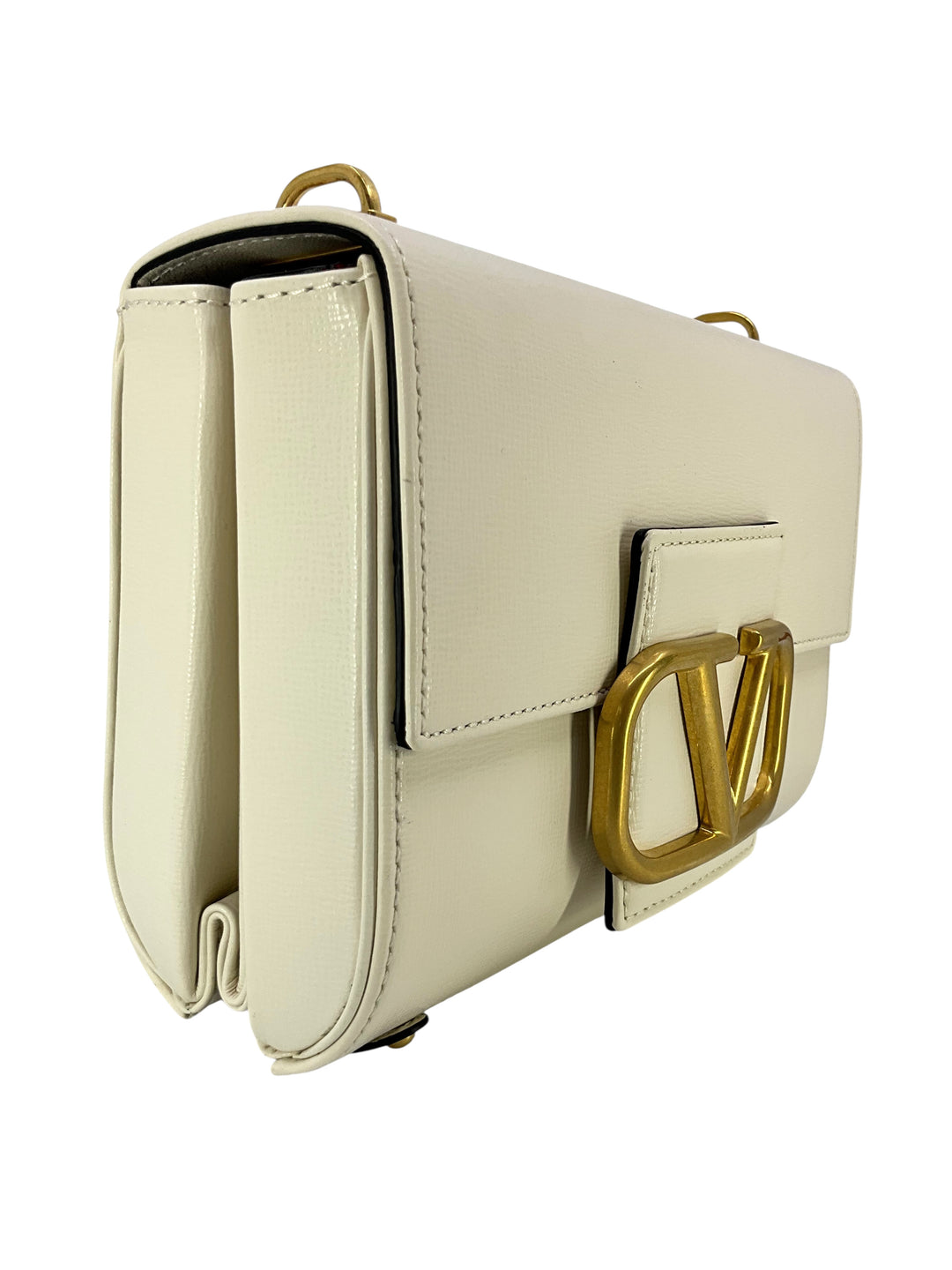 Valentino Garavani Leather Stud Sign Shoulder Bag - Consigned Designs