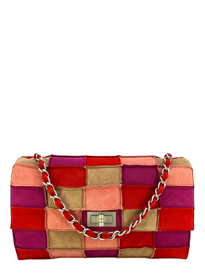 Chanel 2.55 Reissue Suede Patchwork Flap Bag-Consigned Designs
