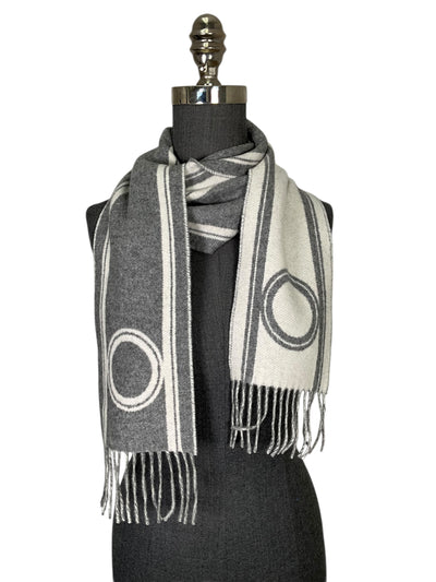 Hermes Casaque Bande de Repos Cashmere Scarf-Consigned Designs