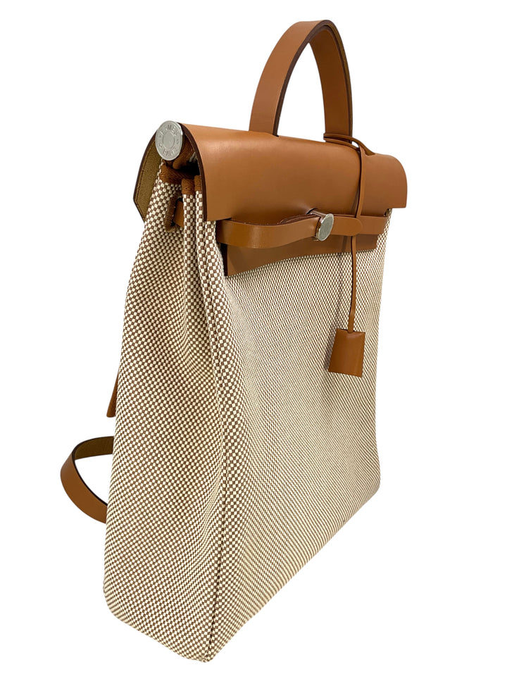 Hermes Vache Hunter Criss Viking Herbag 30 PM Backpack - Consigned