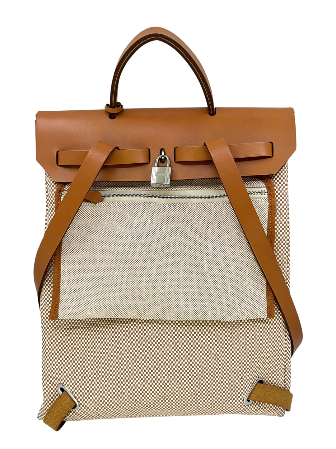 Hermes Vache Hunter Criss Viking Herbag 30 PM Backpack - Consigned