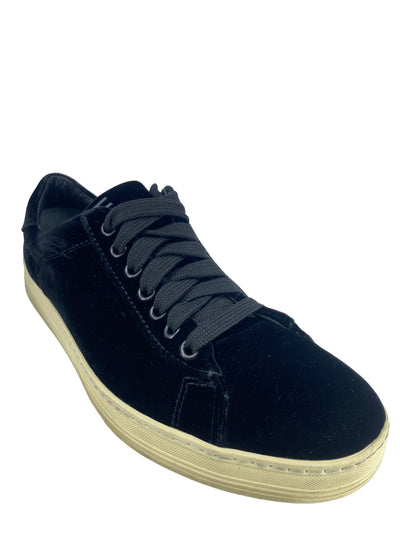 Tom Ford Black Velvet Sneaker size 9.5-Consigned Designs