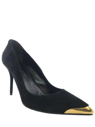 Alexander McQueen Gold Cap Toe Pumps Size 9-Consigned Designs