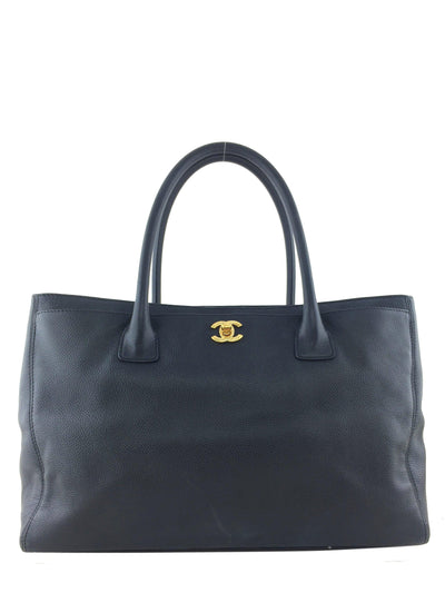 Chanel Caviar Leather Cerf Tote Bag-Consigned Designs