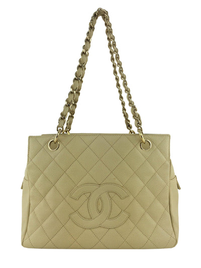 Chanel Caviar Leather Petite Timeless Tote Bag-Consigned Designs