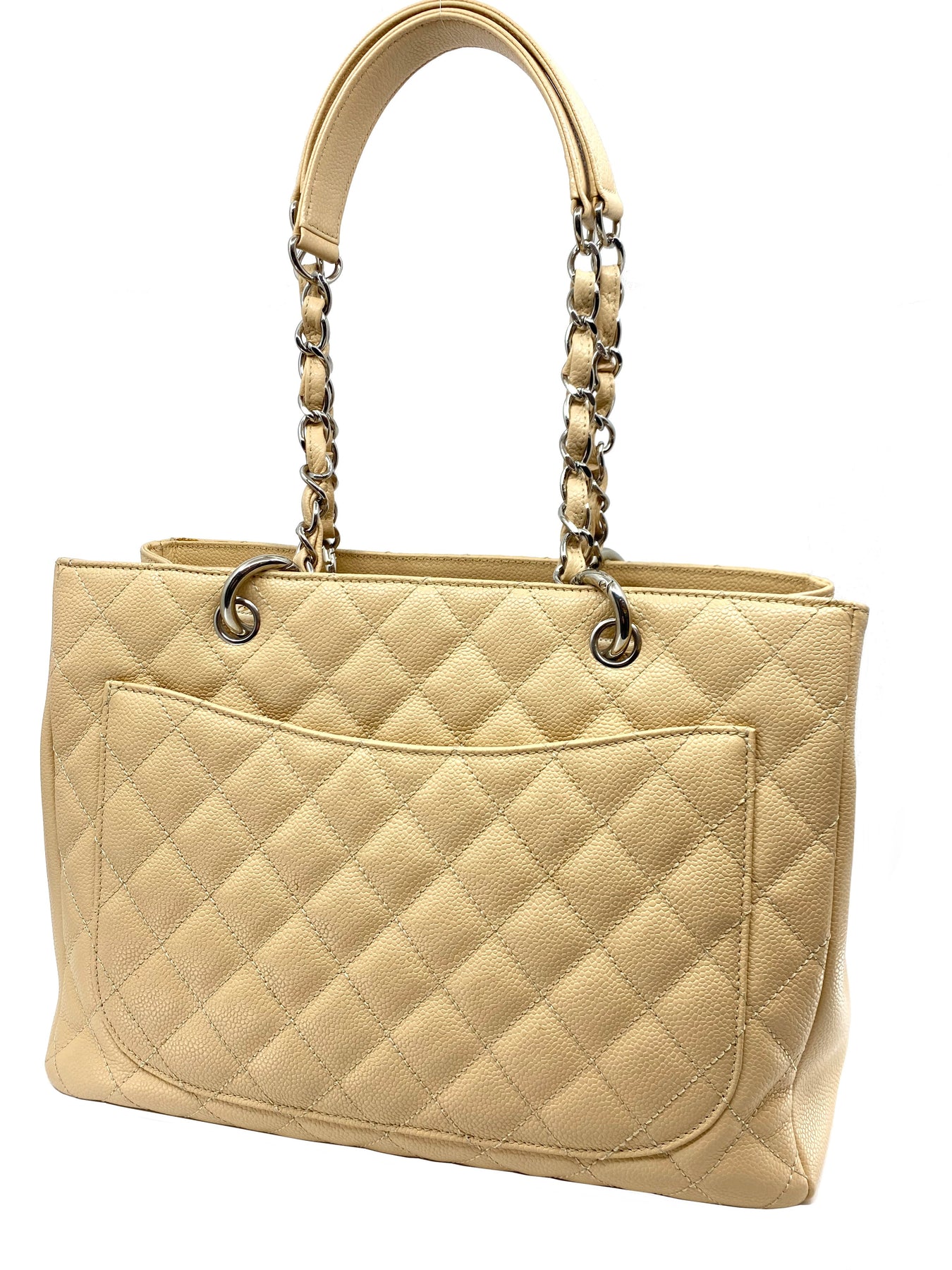 Chanel  Quilted Caviar Grand Shopper Tote GST XL – Baggio Consignment