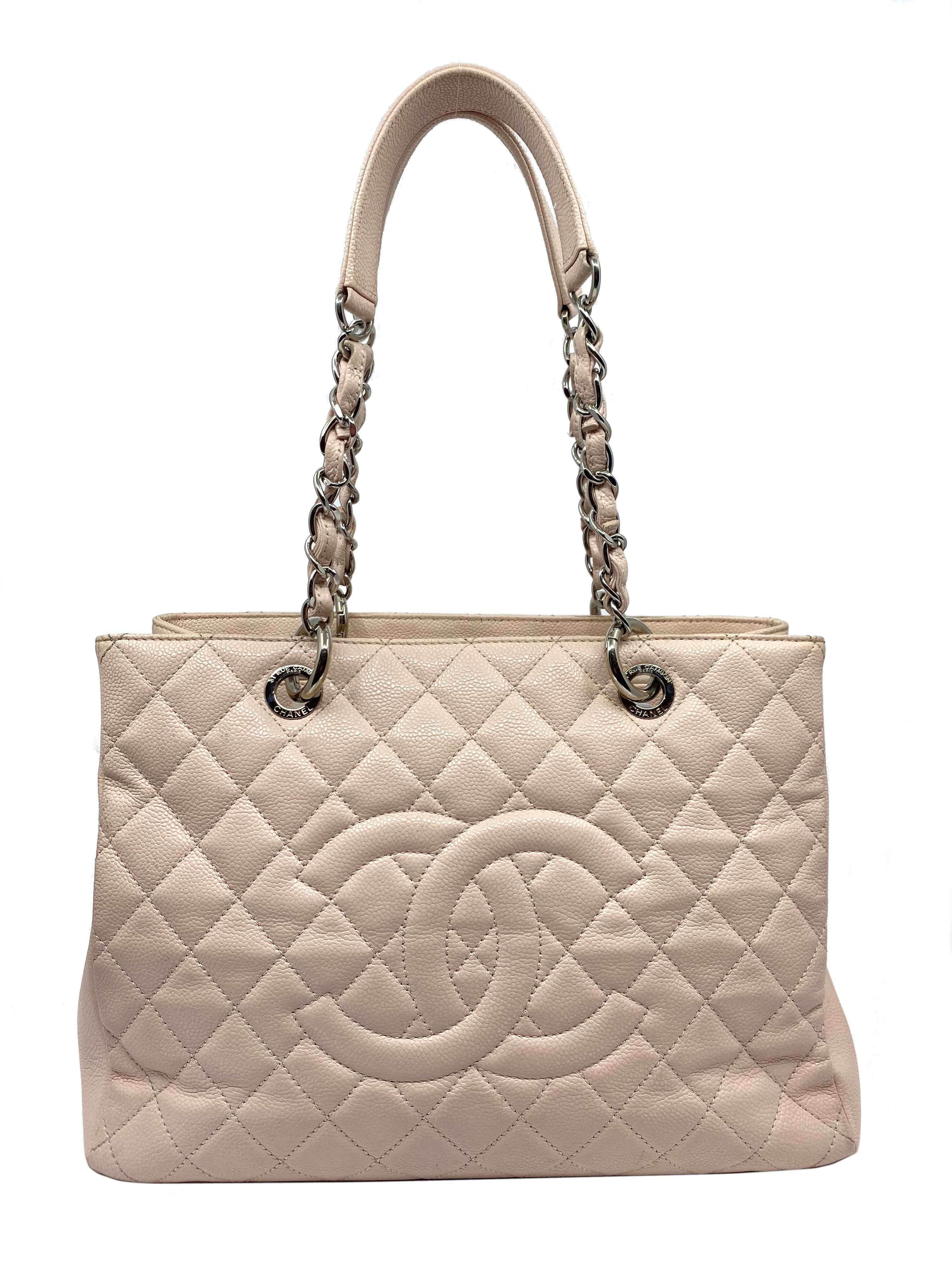 Chanel Caviar Quilted Grand Shopping Tote GST Bag