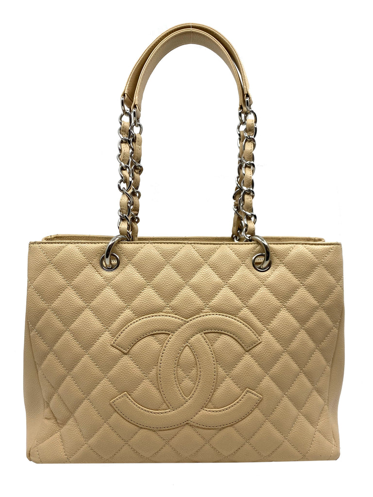 Chanel Caviar Quilted Grand Shopping Tote GST Bag - Consigned Designs