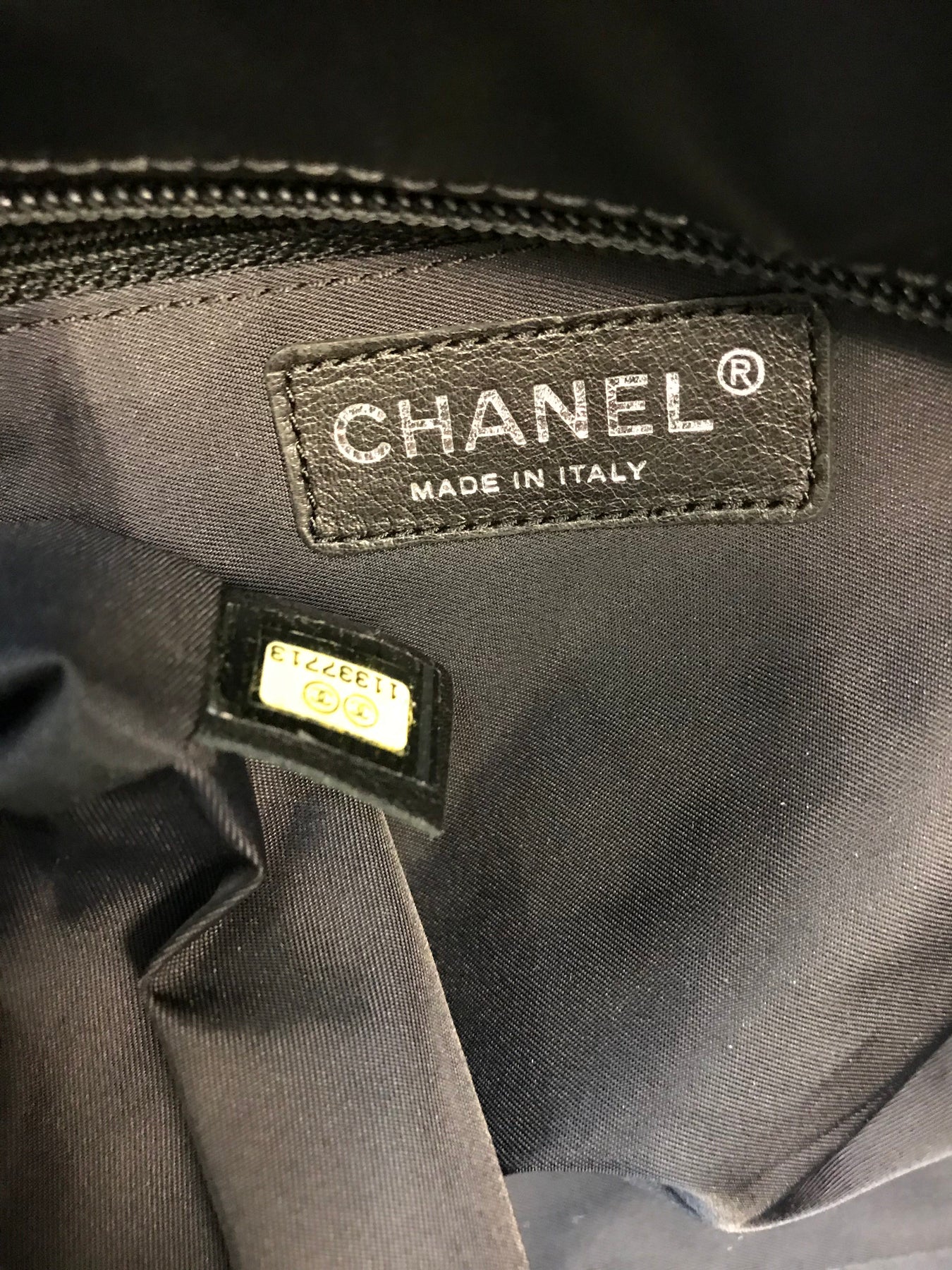 Chanel Quilted Coated Canvas Paris Biarritz Weekender Travel Bag
