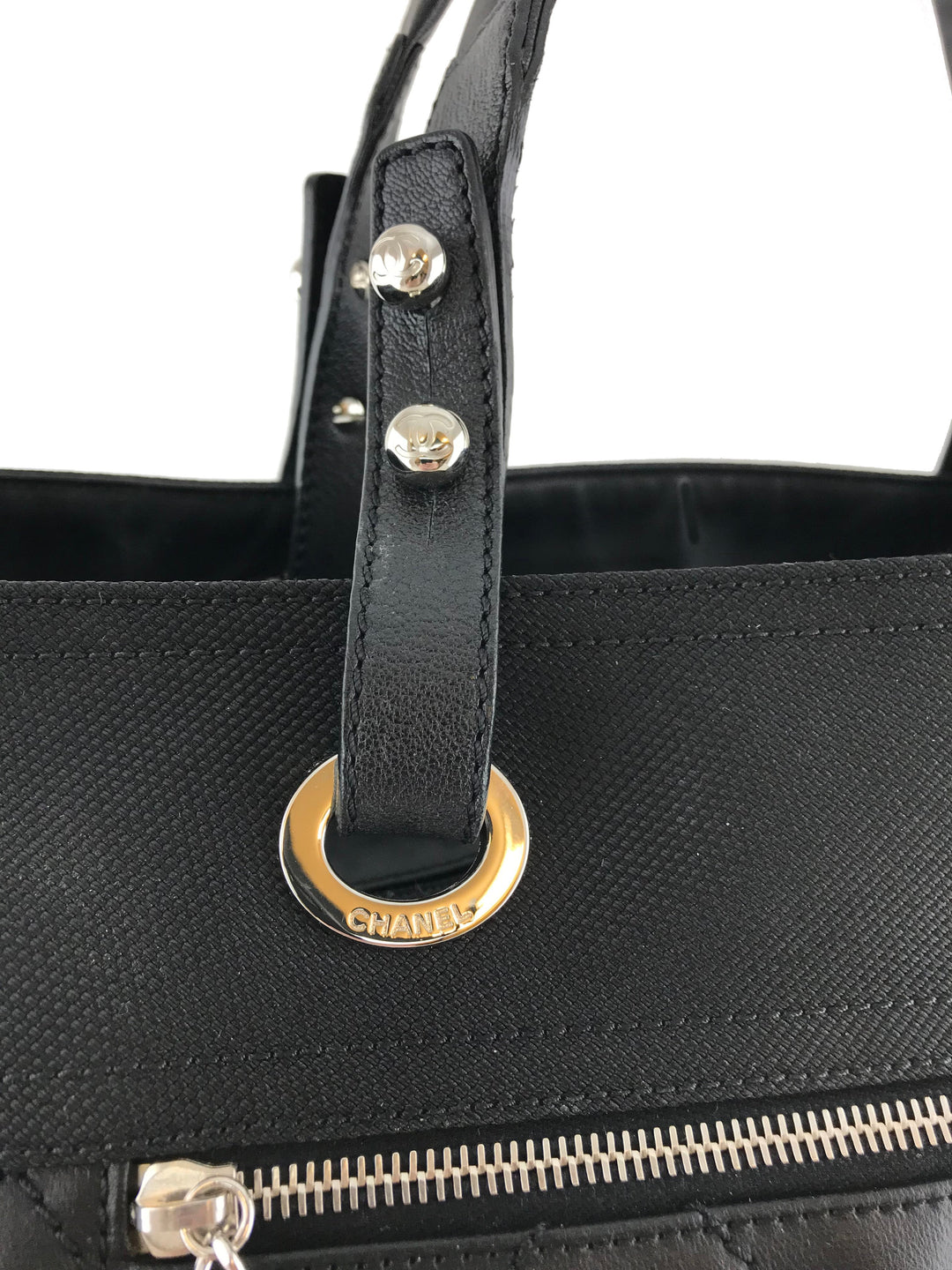 Chanel Quilted Coated Canvas Paris Biarritz Weekender Travel