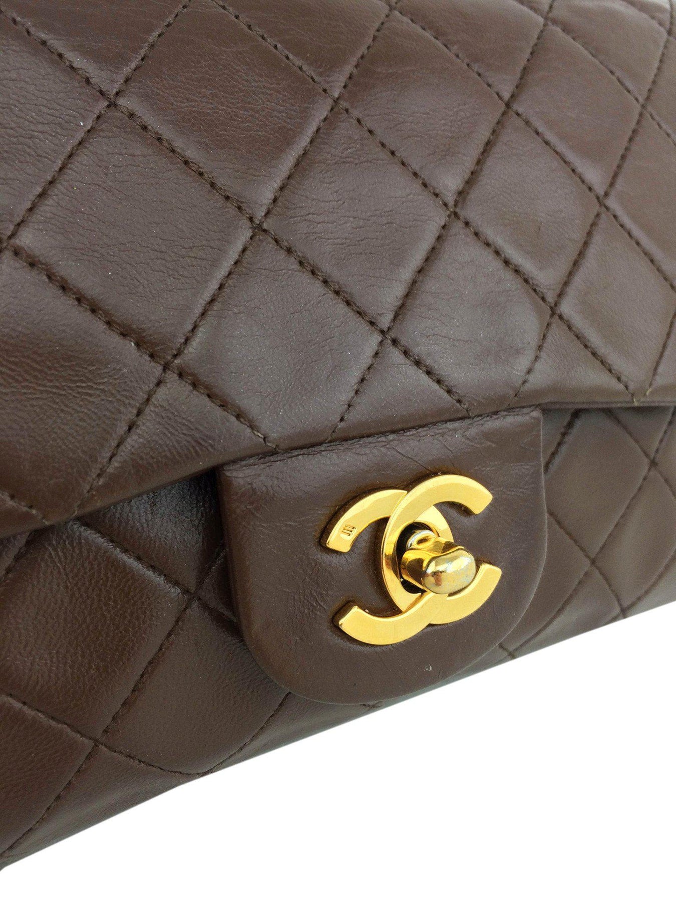 Chanel Quilted Lambskin Small Classic Double Flap Bag - Consigned Designs