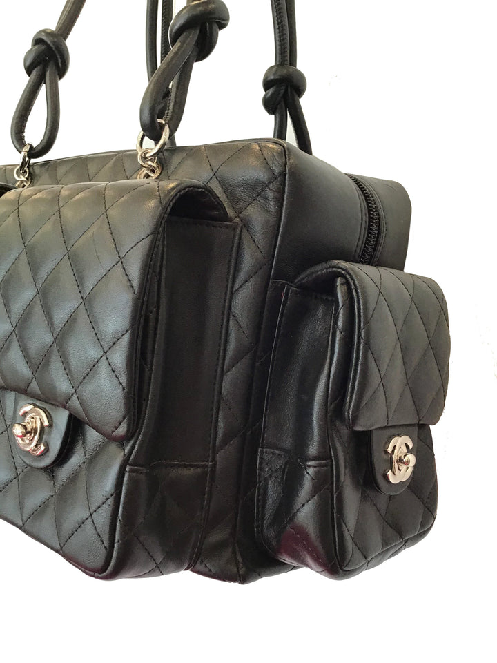 Chanel Cambon Ligne ダイヤモンドステッチ バケットバッグ CHANEL Cambon Ligne Diamond Quilted Tote Bag | COCOON