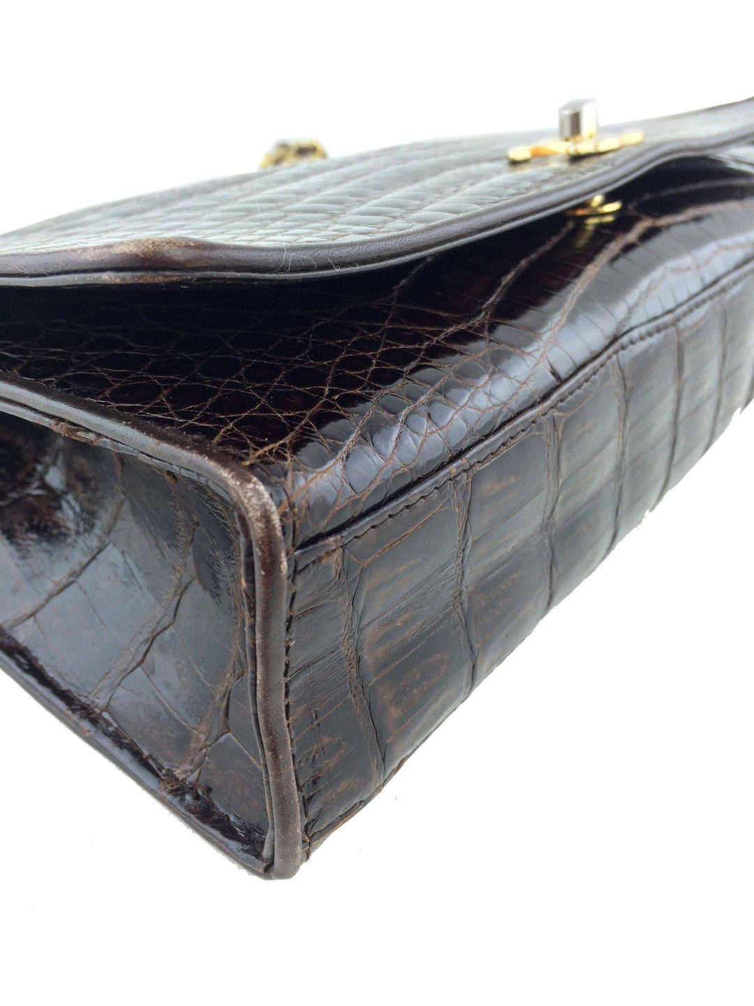Chanel crocodile bag 2018 deals