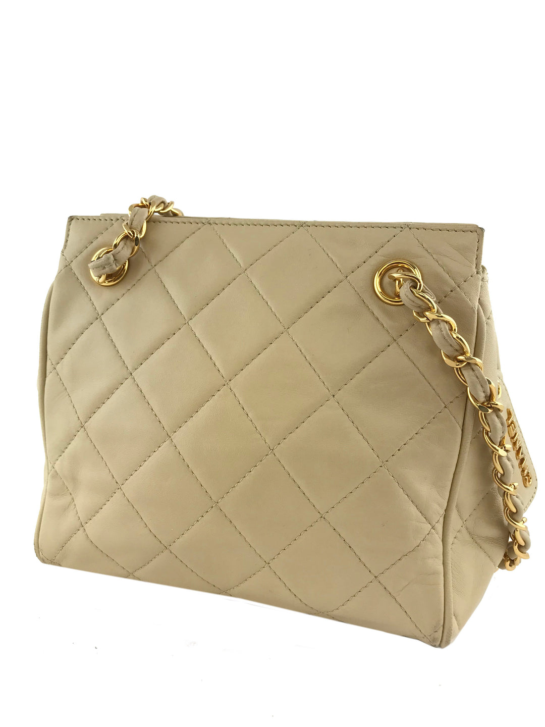 Chanel Vintage Lambskin Quilted Shoulder Bag - Consigned Designs