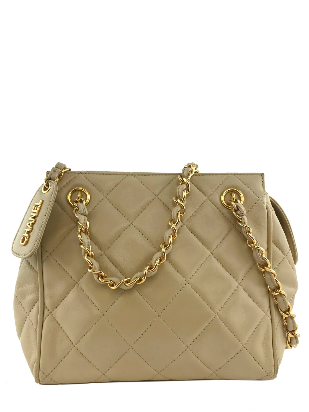 【CHANEL】vintage lambskin shoulder★ヴィンテージ ラムスキン Chanel Vintage Lambskin Quilted Shoulder Bag - Consigned Designs