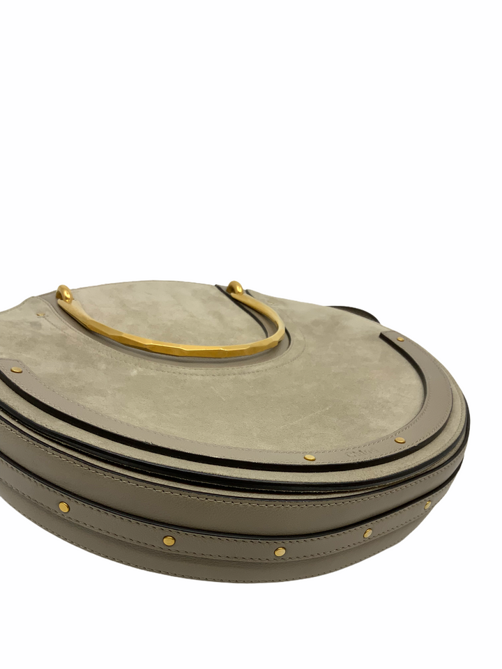 Chloe Calfskin Leather and Goatskin Medium Pixie Bag - Consigned