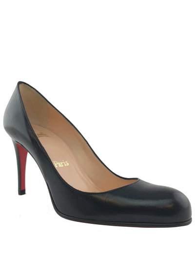 Christian Louboutin Leather Simple Pumps Size 6.5-Consigned Designs