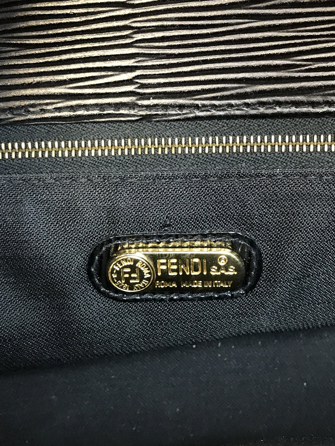Fendi Roma Vintage Epi Leather Bag with Strap Consigned Designs