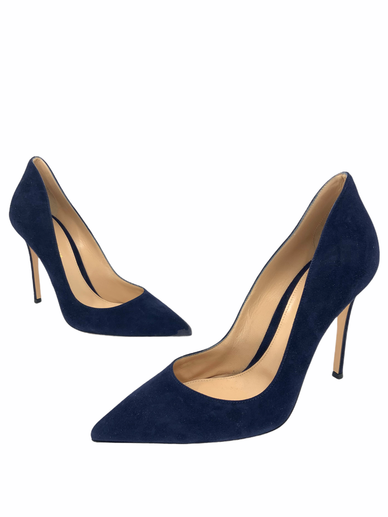 Gianvito Rossi Suede Point Toe Pumps Size 9 Consigned Designs