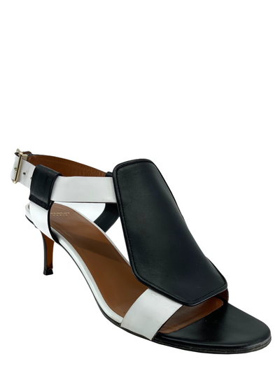 Givenchy Colorblock Ankle Strap Sandal Size 8-Consigned Designs
