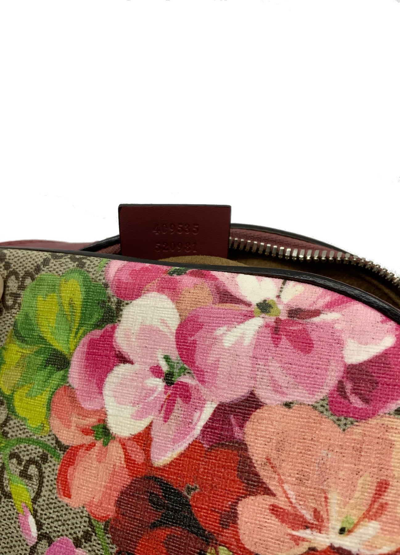 Gucci Blooms GG Supreme Mini Chain Crossbody Bag - Consigned Designs
