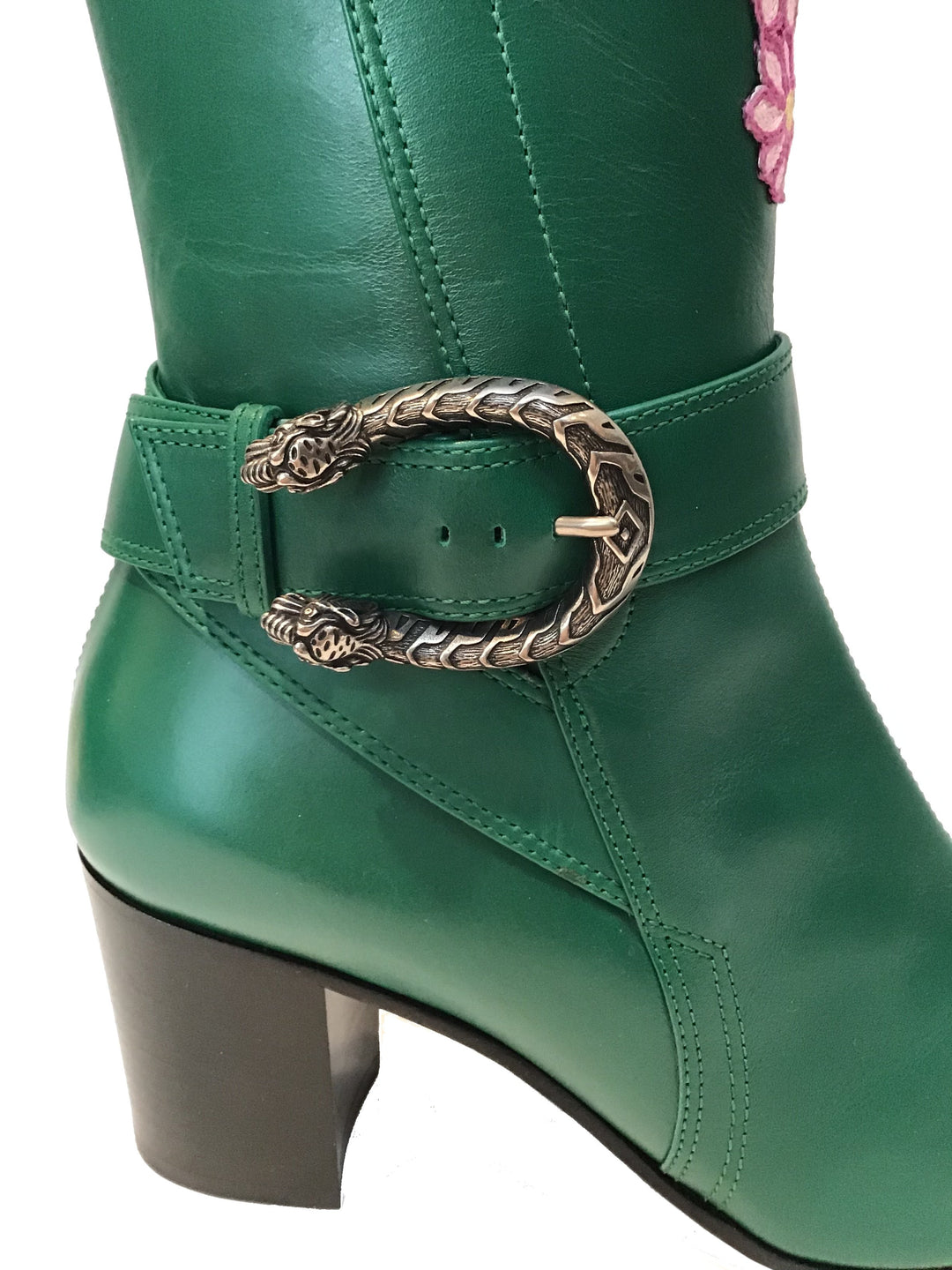 Gucci Dionysus Embroidered Knee Boots Size 7.5 Consigned Designs