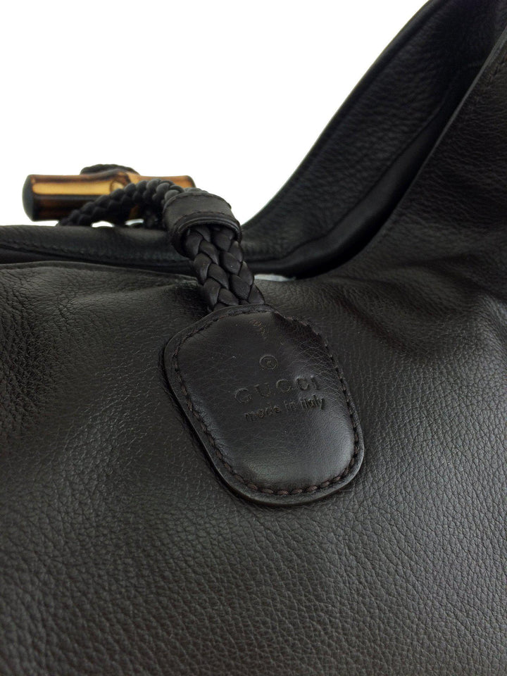 Leather gloves Gucci Black size 8 Inches in Leather - 52254593
