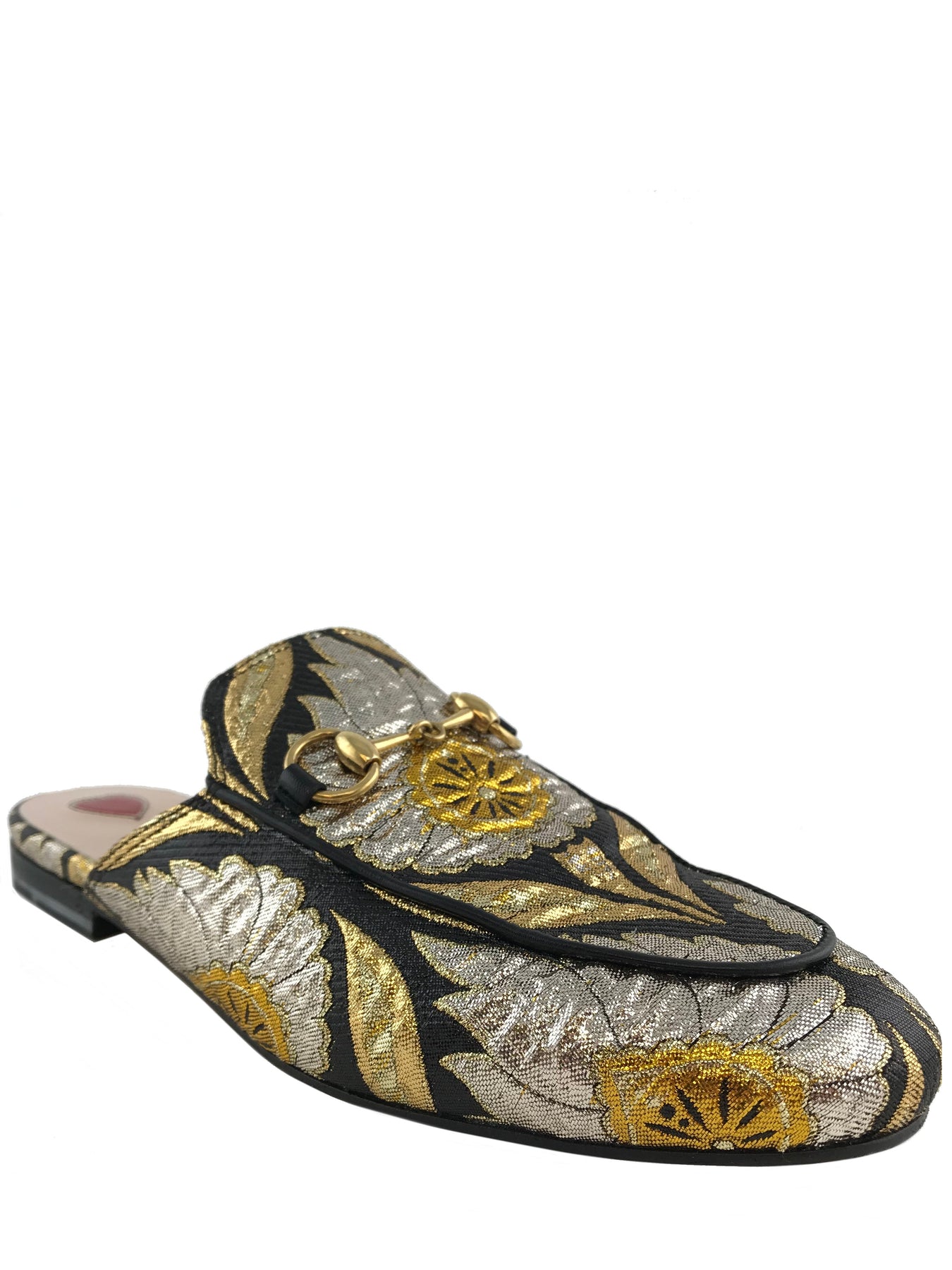 Gucci princetown floral mule discount