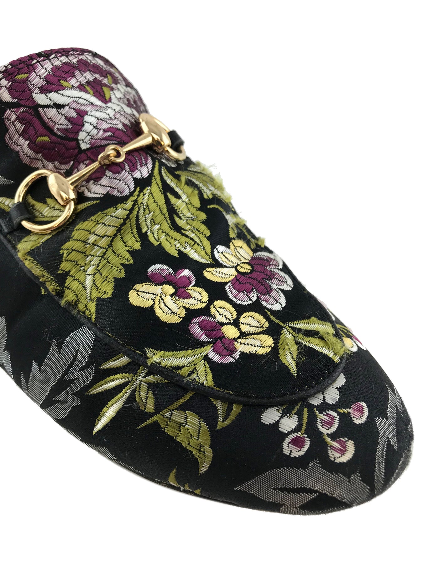 Gucci princetown floral mule deals