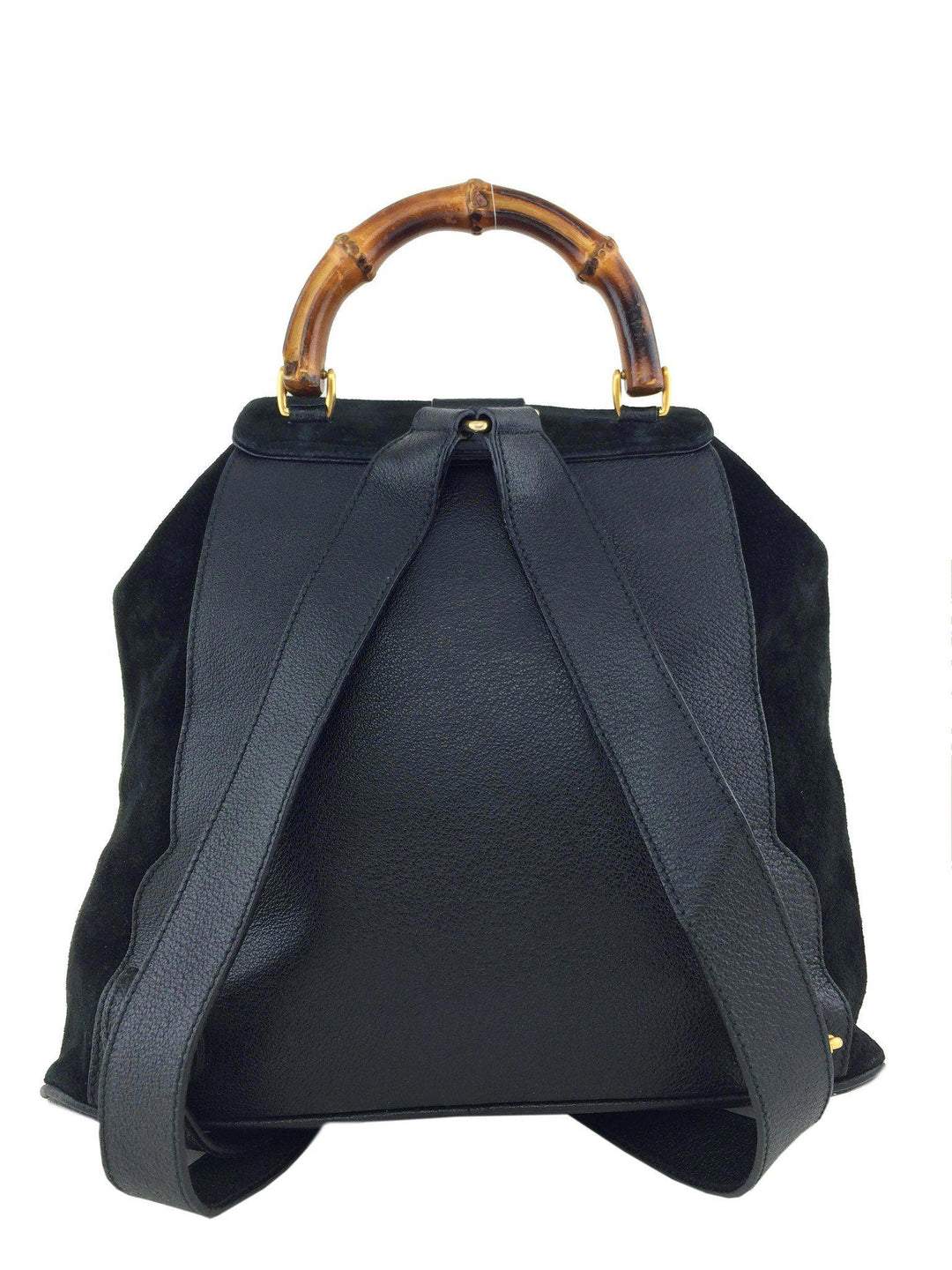 Gucci backpack bamboo handle top